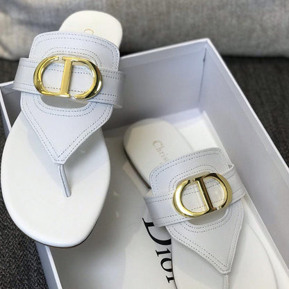 Christian Dior 30 Montaigne Flat Thong Sandals
