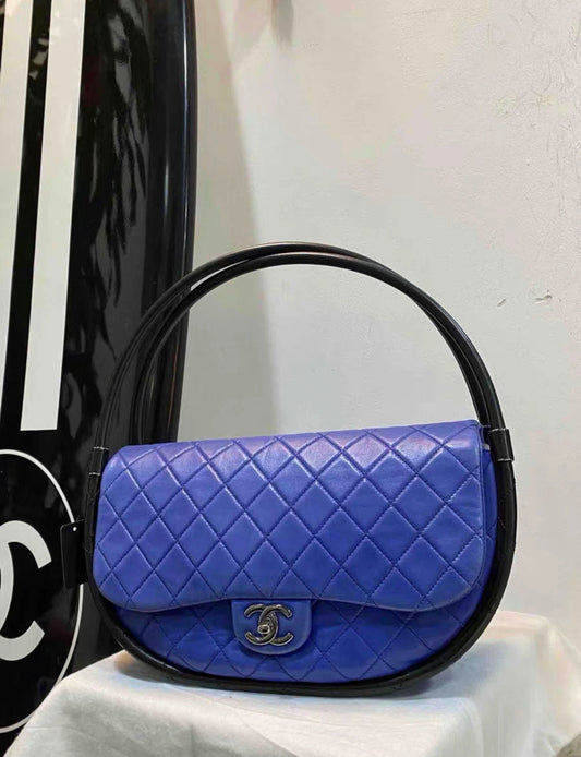 Chanel Ss13 Hula Hoop Bag Blue Rovelle Bags