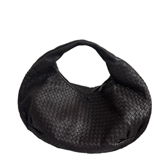 Bottega Veneta Belly Hobo Intrecciato Leather Chocolate Brown Large 45