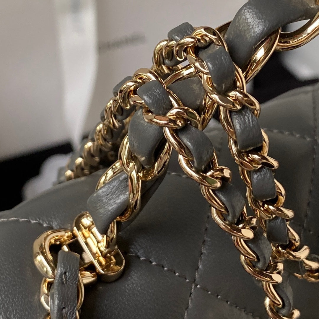 Chanel Mini Flap Bag With Top Handle