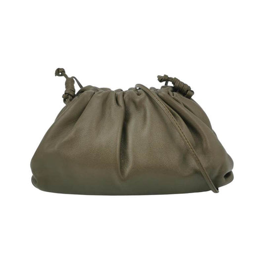 Bottega Veneta Pouch Mini Leather Dark Green