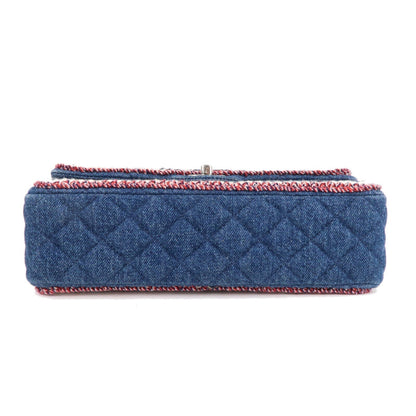 CHANEL Matelasse Leather Chain Shoulder Bag Blue A57698 Rovelle Bags