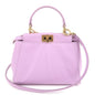 FENDI Mini Peekaboo Leather 2Way Mini Bag Purple 8BN244 Rovelle Bags
