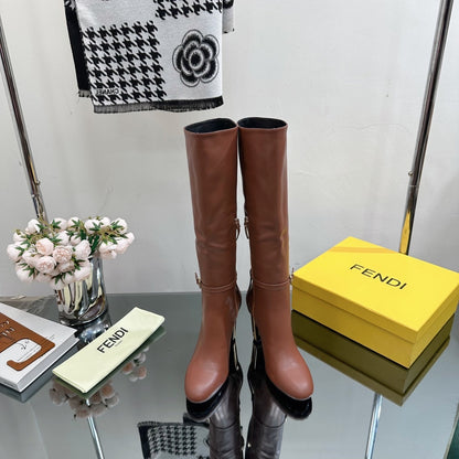 Fendi Delfina Knee High Boots