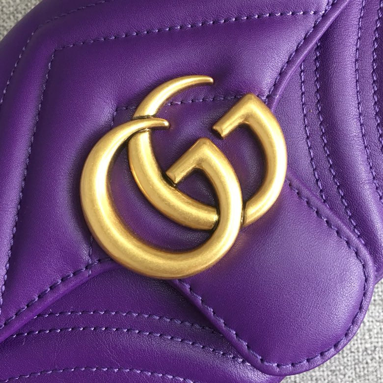 Gucci Marmont Small Matelassé Shoulder Bag