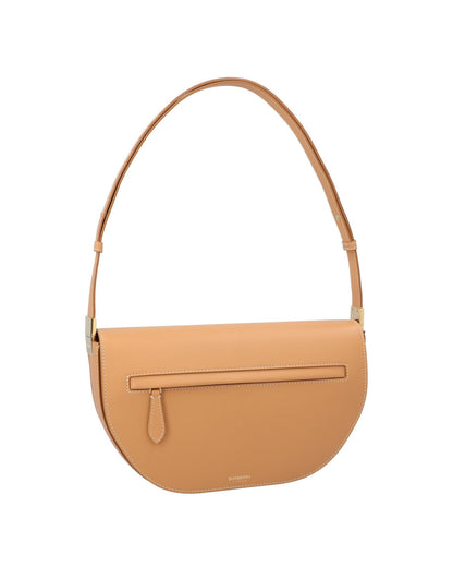 Burberry Women SIZE Leather Beige Shoulder Bag