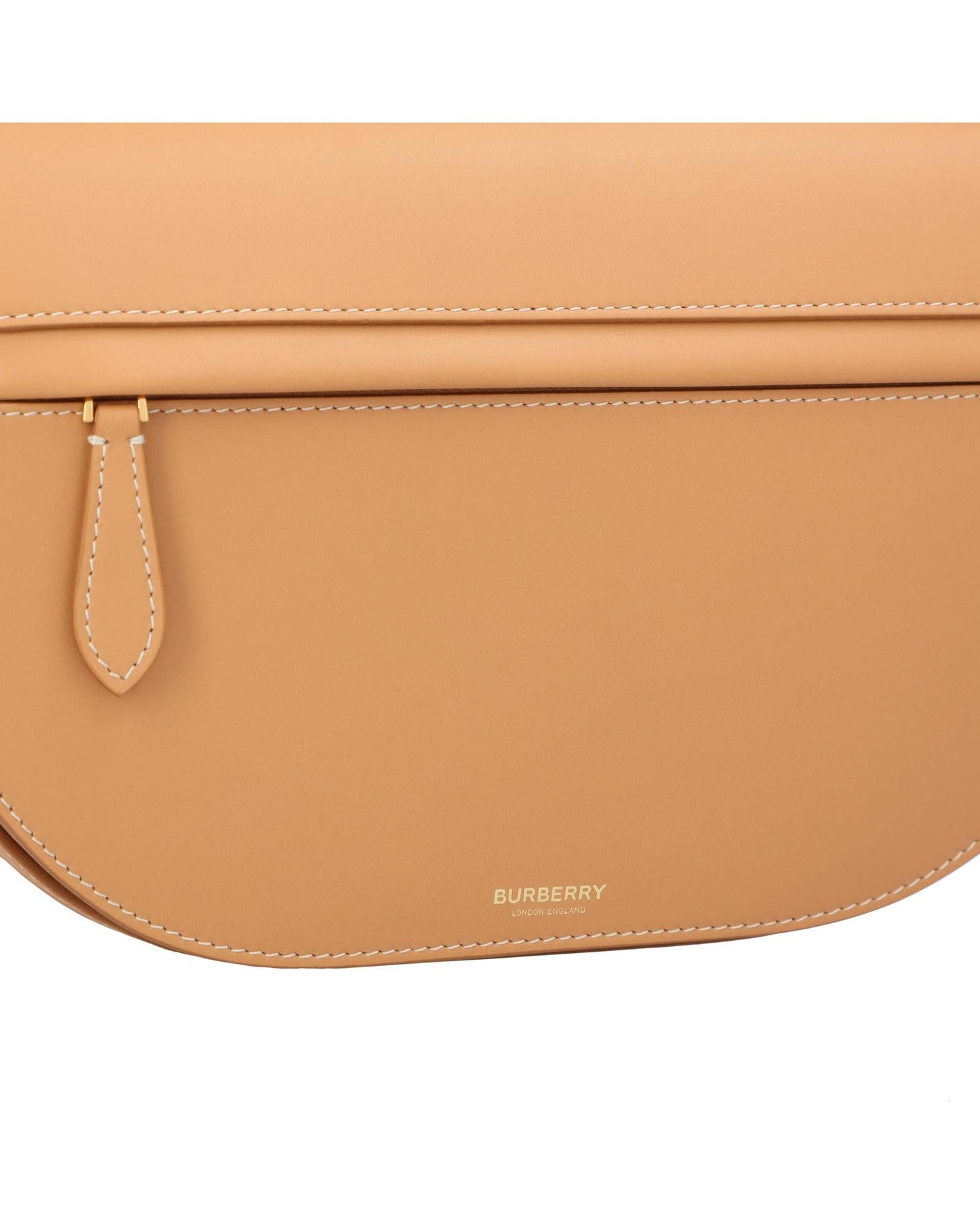 Burberry Women SIZE Leather Beige Shoulder Bag