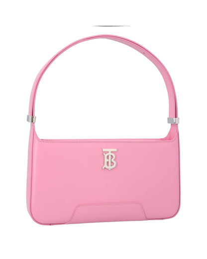 Burberry Women SIZE Leather Pink Shoulder Bag