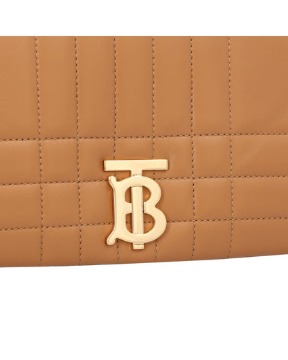 Burberry Women Bags Leather Brown Crossbody Bag