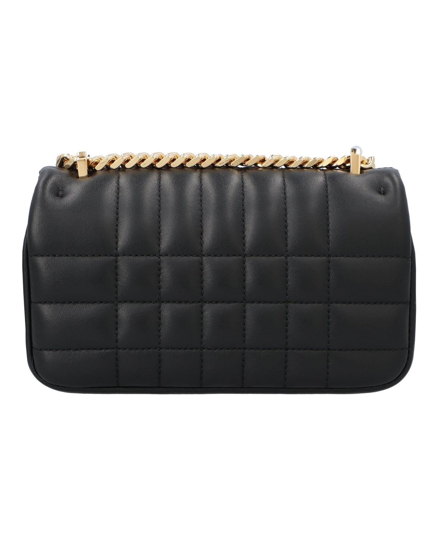 Burberry Lola Chain Leather Black Shoulder Bag