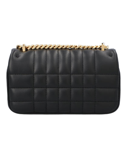 Burberry Lola Chain Leather Black Shoulder Bag