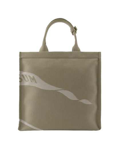 Burberry Knight Women Canvas Beige Tote Bag