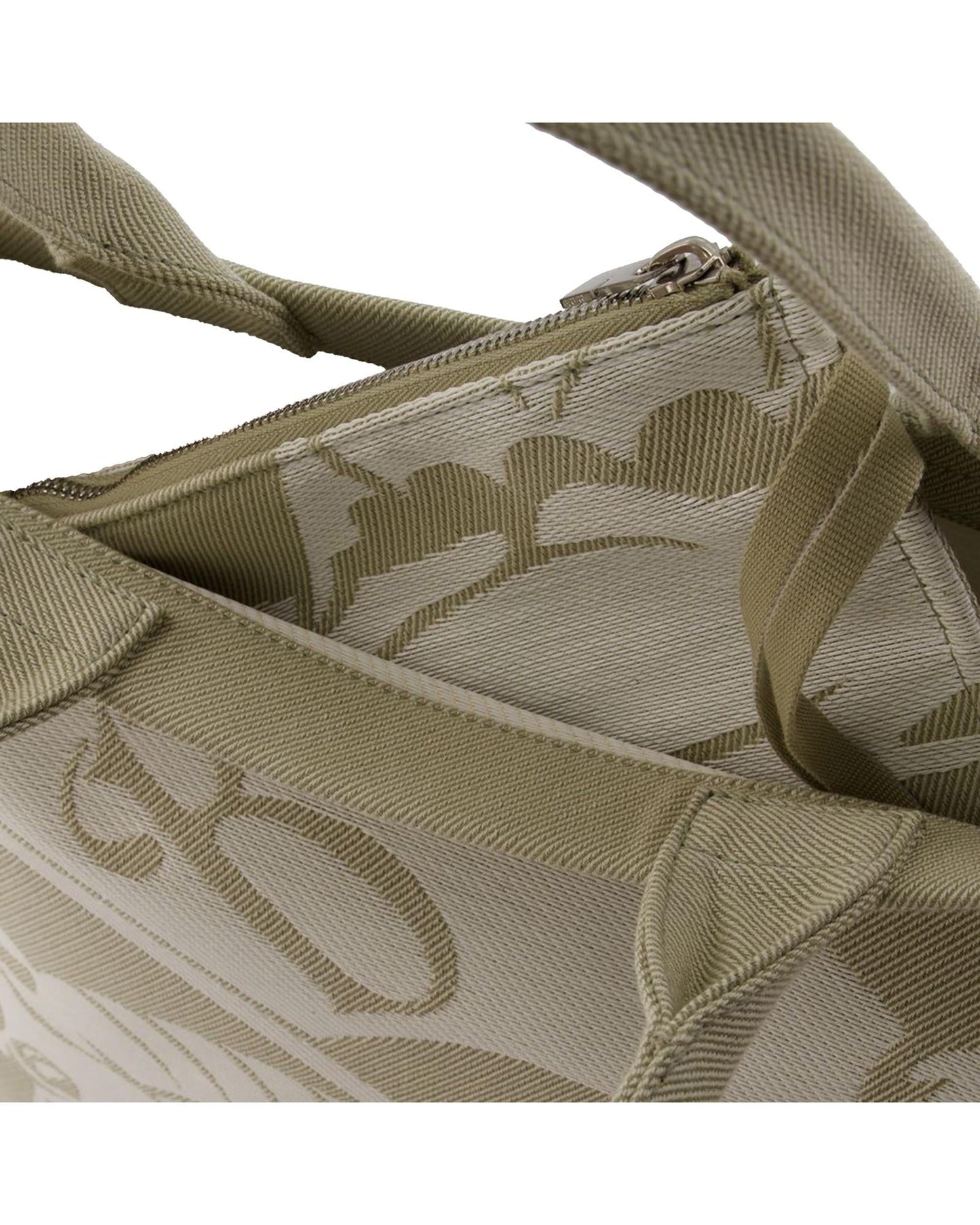 Burberry Knight Women Canvas Beige Tote Bag