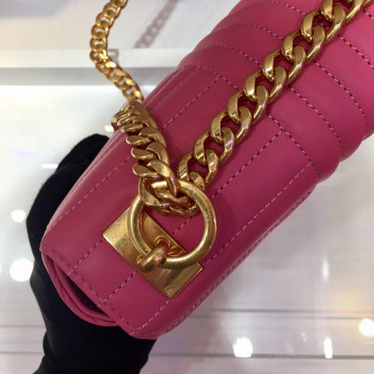 Medium Leather Prada Diagramme Bag