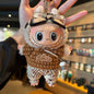 [Baby + Clothes] Pendant Baby Clothes Plush Vinyl Face Doll Bag Pendant Niche Bulala Doll