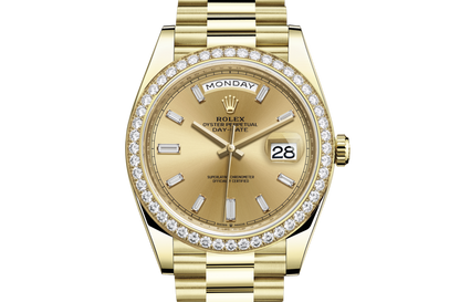 RLX Day-Date 40 Ref 228348 DiamondDial8 Bezel