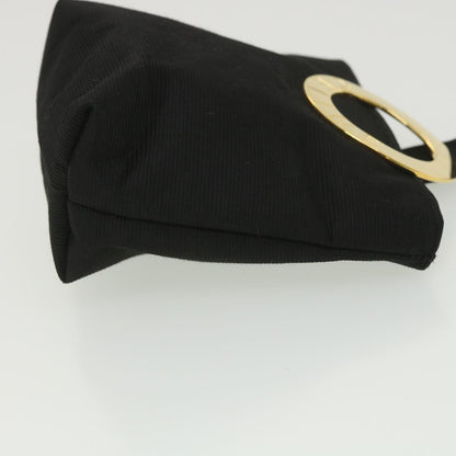 Luxury CELINE Pouch Nylon Black 38667