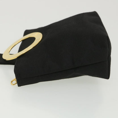 Luxury CELINE Pouch Nylon Black 38667