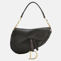 Dior Saddle Ostrich Leather Dark Brown Shoulder Bag Rovelle Bags