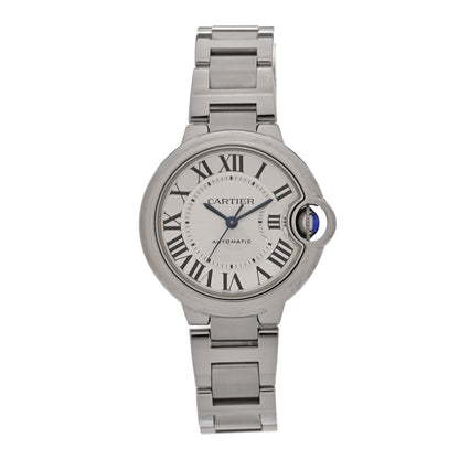 Stainless Steel 33mm Ballon Bleu De Cartier Automatic Watch