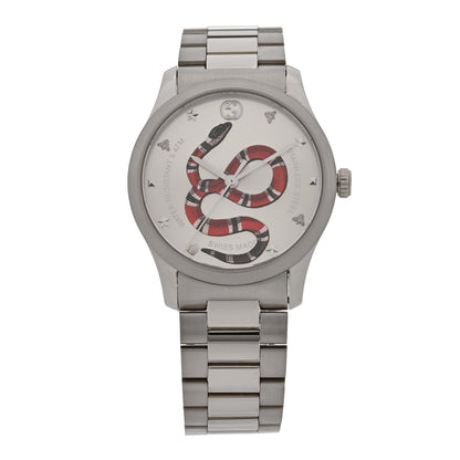 Stainless Steel 38mm G-Timeless Snake Quartz Watch