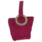 Luxury CELINE Pouch Nylon Pink 39620