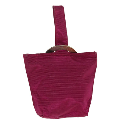 Luxury CELINE Pouch Nylon Pink 39620