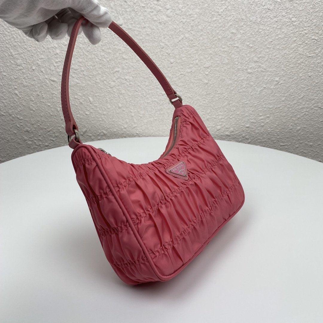 Prada Cleo Leather Shoulder Bag