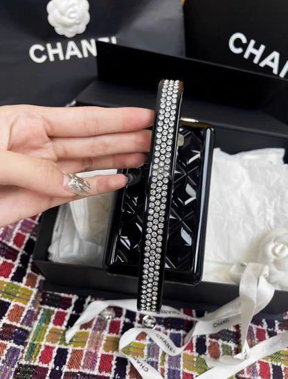 Chanel Luxury Leather Silver Handbag Silver Rovelle Bags
