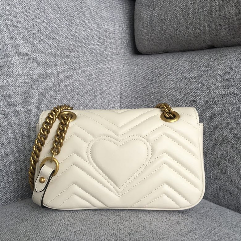 Gucci Marmont Small Matelassé Shoulder Bag