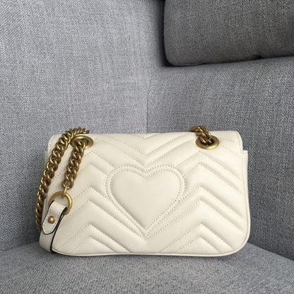 Gucci Marmont Small Matelassé Shoulder Bag