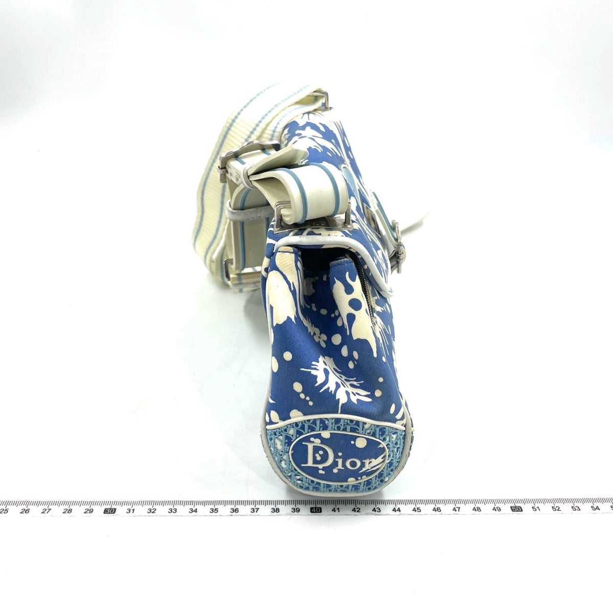 Dior Surf Chick Shoulder Bag Blue and White Chinese Porcelain Print Rovelle Bags