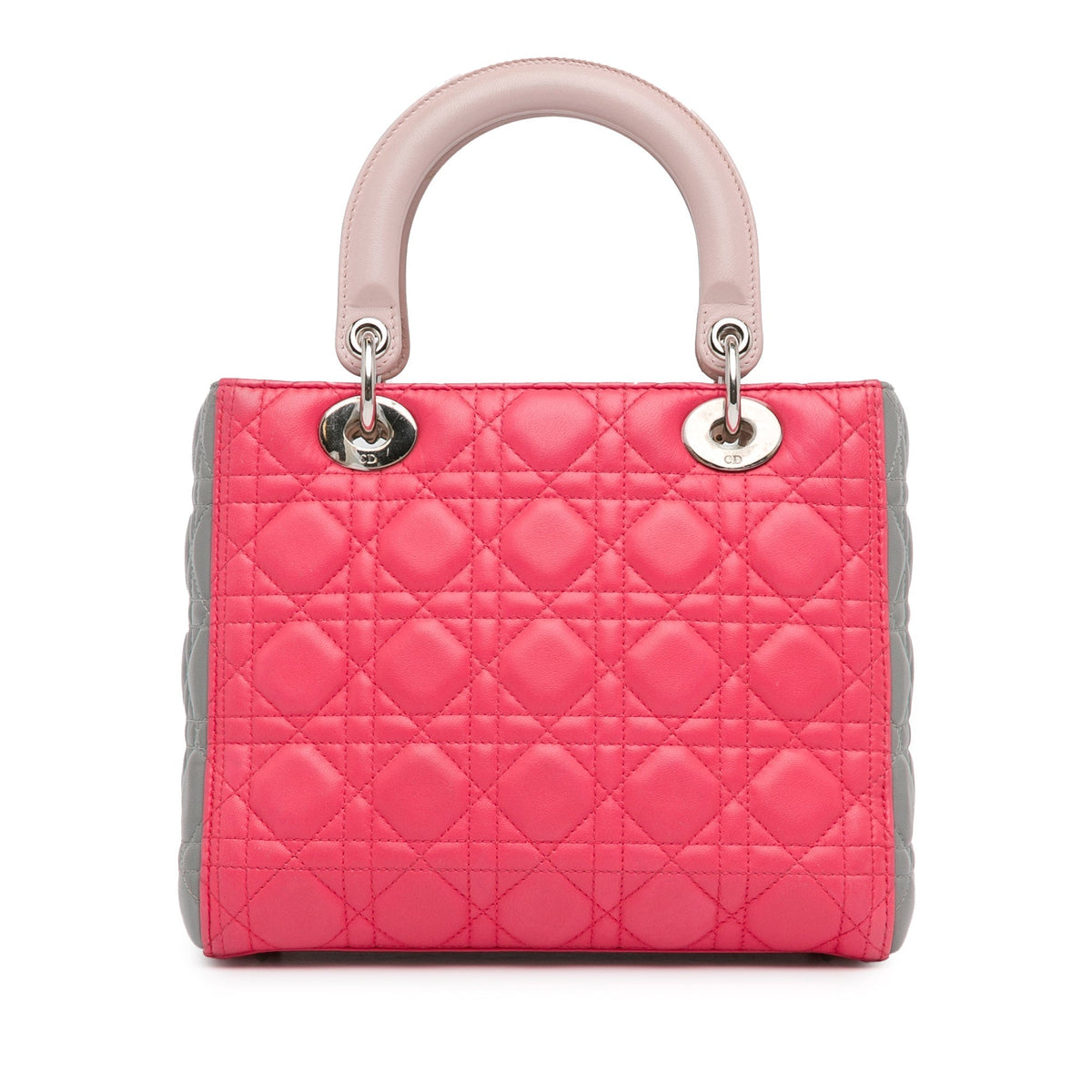 Dior Lady Dior Cannage Pink Handbag Rovelle Bags