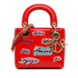 Dior Lady Dior Chain Leather Shoulder Bag Rovelle Bags