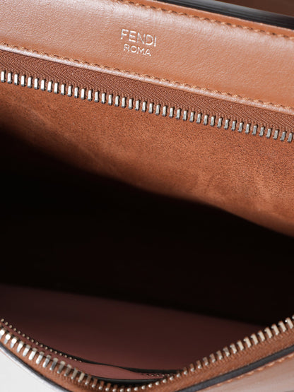 Fendi Tan Large Dotcom Satchel Rovelle Bags