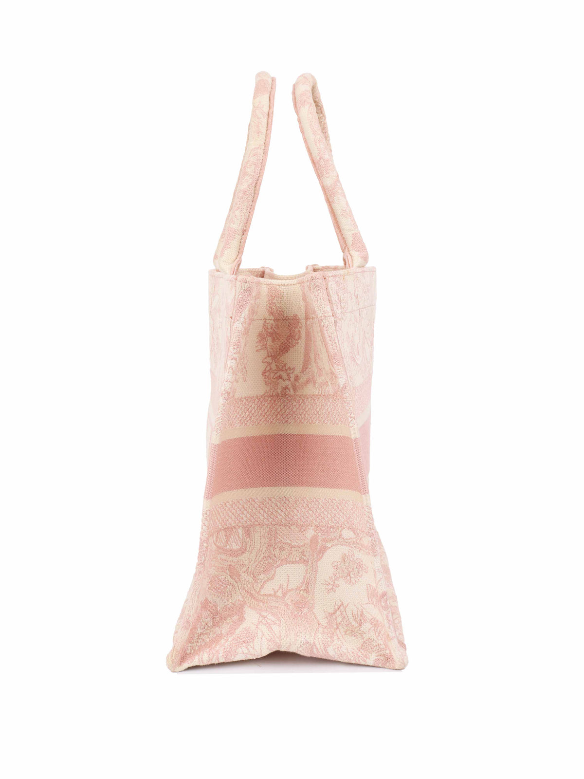 Dior Pink Cream Medium Book Tote Rovelle Bags