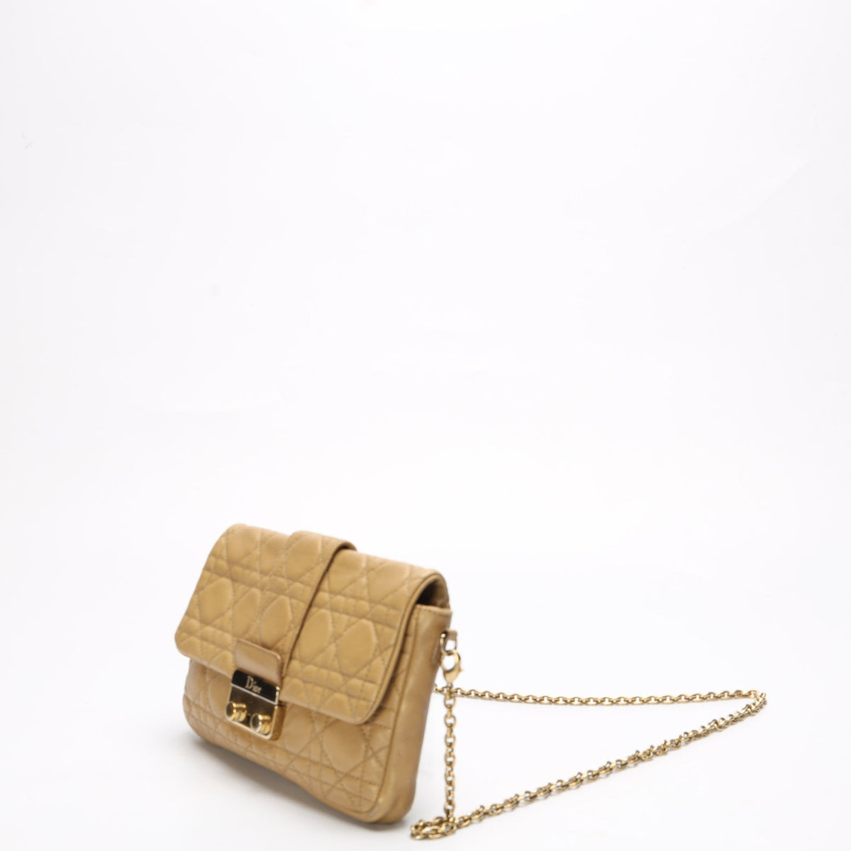 Dior Chain Leather Shoulder Bag Rovelle Bags