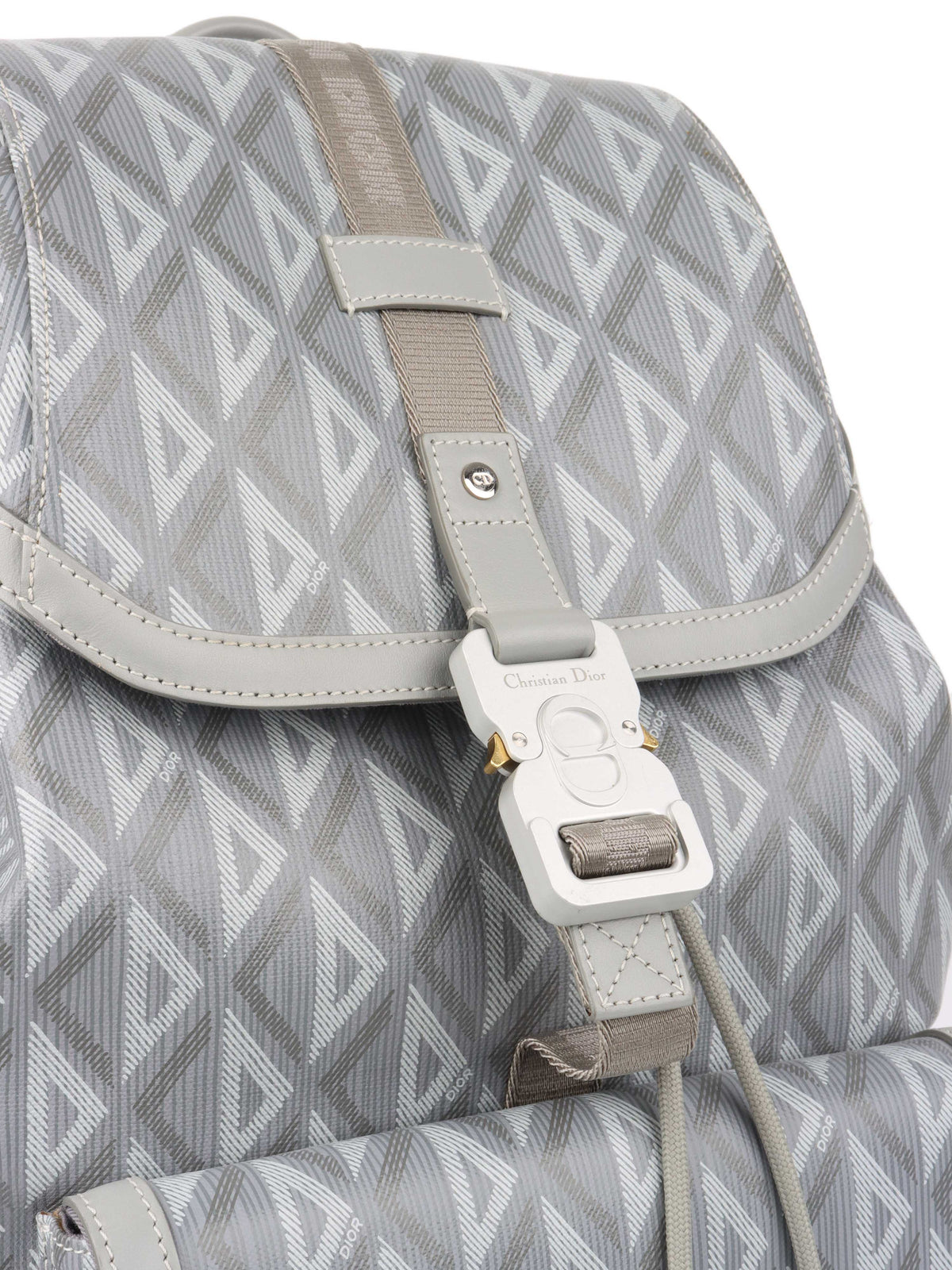 Dior Silver 'Hit The Road' Backpack Rovelle Bags