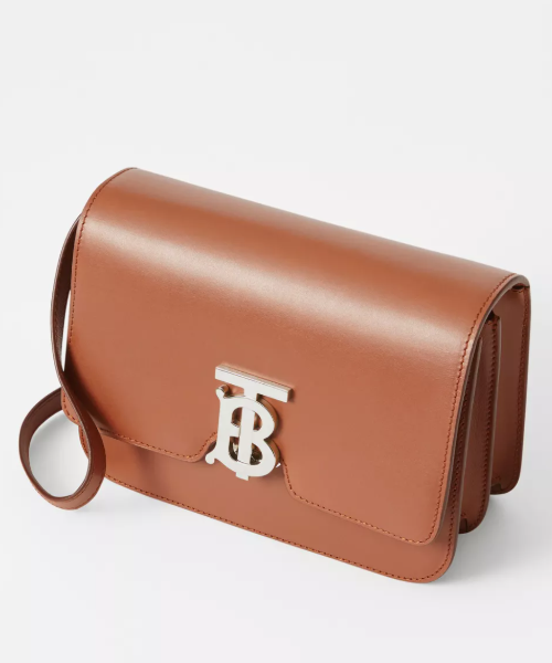 Burberry Small Small Leather Brown Handbag