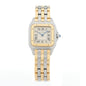 Stainless Steel 18K Yellow Gold 22mm Panthere Quartz Watch