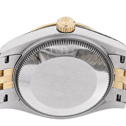 Stainless Steel 18K Yellow Gold 31mm Oyster Perpetual Datejust Watch Champagne 278273