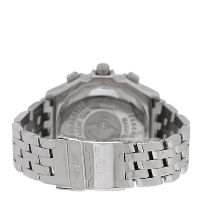 Stainless Steel 44mm Crosswind Automatic Watch Black A44355