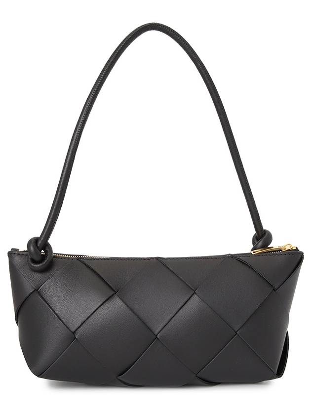 Luxury Bottega Veneta Cassette Mini Shoulder Bag Black