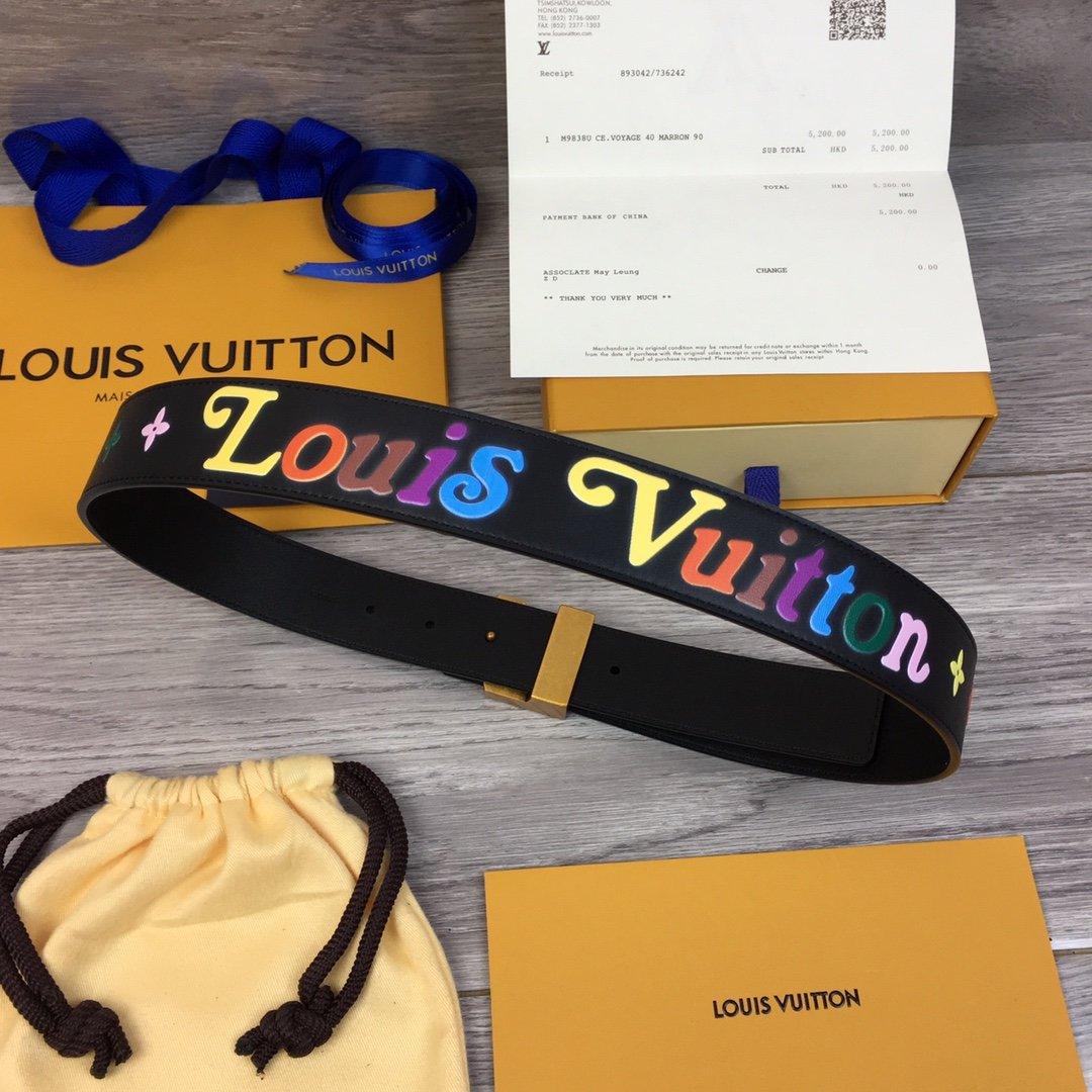 Leather Belt Louis Vuitton