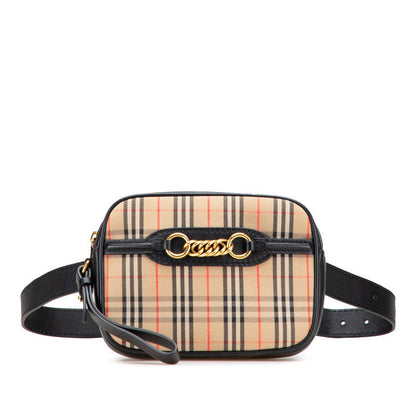 Burberry Nova Waist Leather Handbag