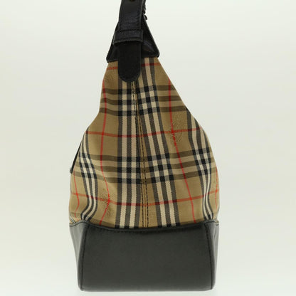 Burberry BURBERRYSs Nova Leather Black Handbag