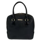 BURBERRY Handbag leather Black SilverMetal Handbag Tote Bag Medium Check Pattern Women