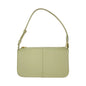 BURBERRY Handbag leather Off White Cream Gold Metal Handbag Shoulder Bag Medium Check Pattern Women