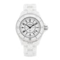 Stainless Steel Ceramic 33mm J12 Quartz Watch White