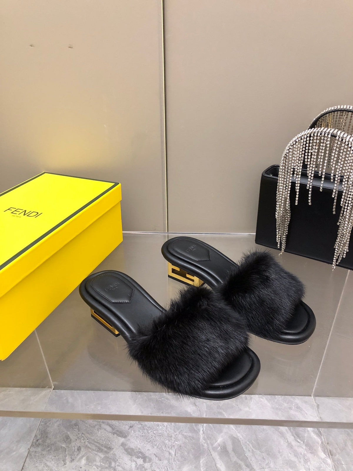 Fendi Baguette Slide